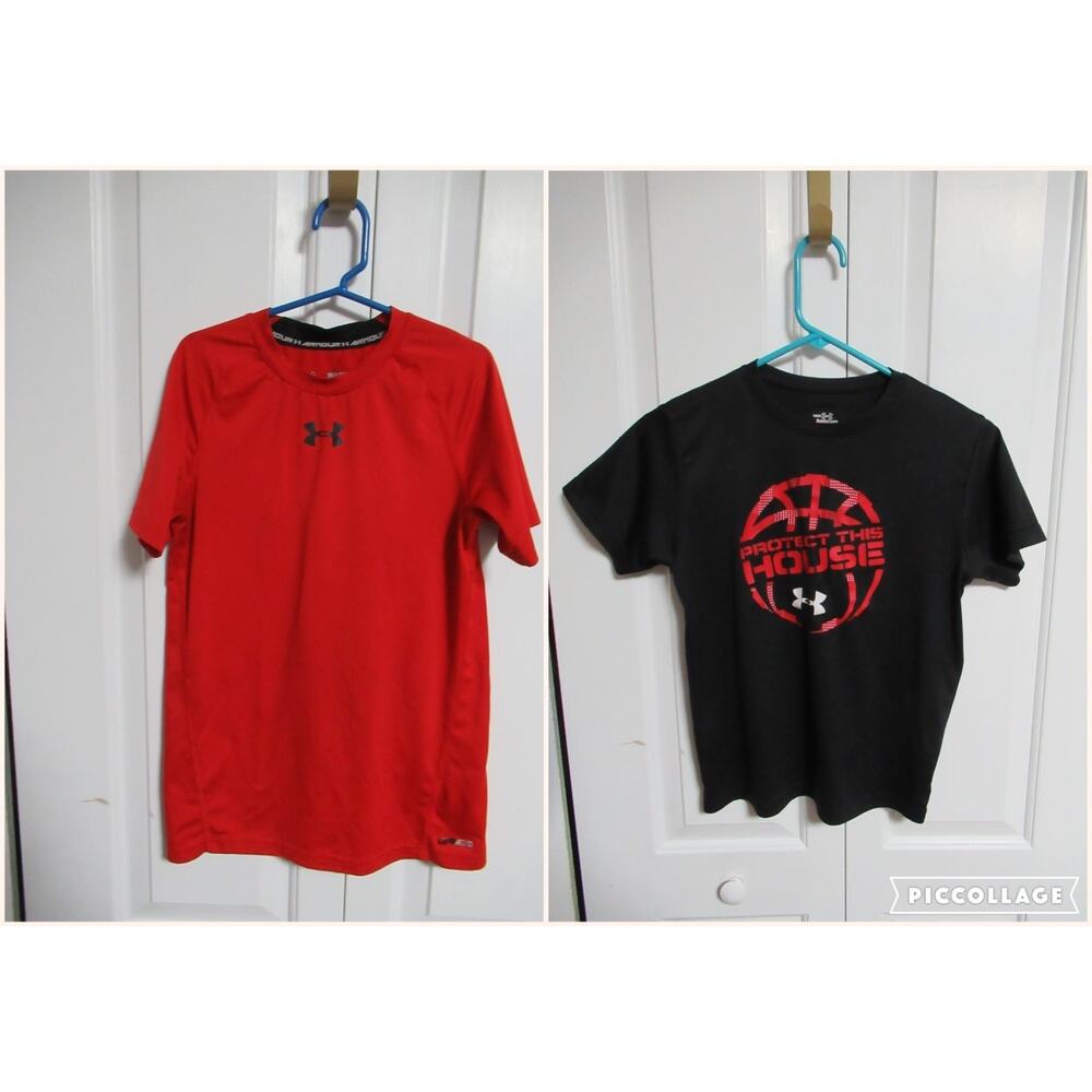 Pair of Youth Under Armour Shirts